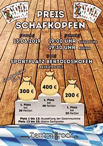 Schafkopfturnier 2019